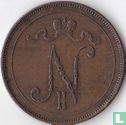 Finlande 10 penniä 1899 - Image 2