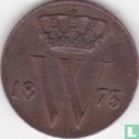 Nederland ½ cent 1873 - Afbeelding 1