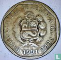 Pérou 20 céntimos 1991 - Image 1
