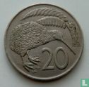 New Zealand 20 cents 1974 - Image 2