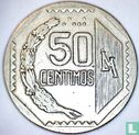 Pérou 50 céntimos 1991 - Image 2