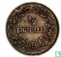 Denmark ½ rigsdaler 1855 - Image 2