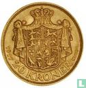 Denemarken 20 kroner 1917 - Afbeelding 1