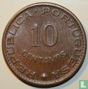 Inde portugaise 10 centavos 1959 - Image 2