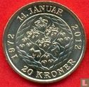 Denemarken 20 kroner 2012 "40th jubilee of Queen Margrethe II" - Afbeelding 1