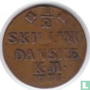 Dänemark ½ Skilling 1771 (C - 15 mm) - Bild 1