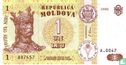 Moldova 1 Leu 1999 - Image 1