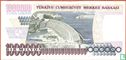 Türkei 1 Million Lira (Präfix A bis L) - Bild 2