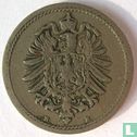 German Empire 5 pfennig 1876 (B) - Image 2