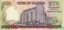 Uganda  1.000 Shillings 2005 - Bild 2