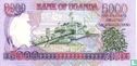 Oeganda 5.000 Shillings 2002 - Afbeelding 2