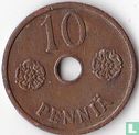 Finlande 10 penniä 1942 (type 1) - Image 2