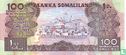 Somaliland 100 Shillings 1996 - Afbeelding 2