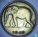 Congo belge 1 franc 1949 - Image 1