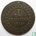 Austria 1 kreutzer 1812 (B) - Image 1