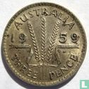 Australie 3 pence 1959 - Image 1