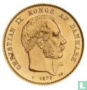 Denemarken 20 kroner 1873 - Afbeelding 1