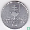 Slowakije 20 halierov 2000 - Afbeelding 1