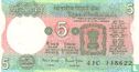 India 5 Rupees 1997 - Afbeelding 1
