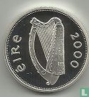 Ierland 1 pound 2000 (PROOF - Piedfort) "Millennium" - Afbeelding 1