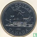 Canada 1 dollar 1981 "Centenary of the Transcontinental Railroad" - Image 1
