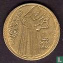 Vatican 20 lire 1975 "Holy Year" - Image 2