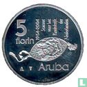 Aruba 5 florin 2004 (PROOF) "50 years Charter for the Kingdom of the Netherlands" - Image 1