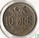 Norwegen 10 Øre 1971 - Bild 1