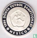 Turkije 10.000 lira 1986 (PROOF - type 1) "Football World Cup in Mexico" - Afbeelding 1
