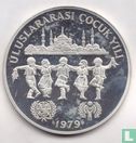 Turkije 500 lira 1979 (PROOF - zilver - type 1) "International Year of the Child" - Afbeelding 1