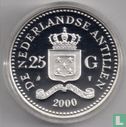 Netherlands Antilles 25 gulden 2000 (PROOF) "Summer Olympics in Sydney" - Image 1