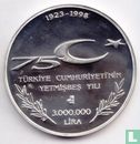 Turkije 3.000.000 lira 1998 (PROOF) "75th anniversary Republic of Turkey - Arts and sciences" - Afbeelding 1
