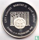 Turkije 1.000.000 lira 1996 (PROOF - muntslag) "Habitat II conference in Istanbul" - Afbeelding 2