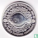 Turquie 500 lira 1984 (BE - argent - sans marque d'atelier) "FAO - World Fisheries Conference" - Image 1