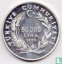 Turkey 50.000 lira 1995 (PROOF) "1996 Summer Olympics in Atlanta" - Image 1
