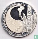 Turkey 10.000 lira 1988 (PROOF) "Winter Olympics in Calgary" - Image 1