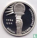 Turkije 50.000 lira 1994 (PROOF - type 1) "Football World Cup in USA" - Afbeelding 1