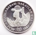 Turkije 3000 lira 1981 (PROOF - met muntteken) "International Year of Disabled People" - Afbeelding 1