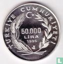 Turkije 50.000 lira 1995 (PROOF) "525th anniversary Birth of Admiral Piri Reis" - Afbeelding 1