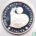Turkije 20.000 lira 1990 (PROOF - type 2) "Football World Cup in Italy" - Afbeelding 1