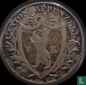 Appenzell ½ frank 1809 - Afbeelding 2