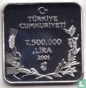 Turquie 7.500.000 lira 2001 (BE) "Turac" - Image 1