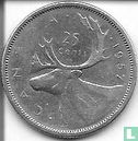 Canada 25 cents 1957 - Afbeelding 1