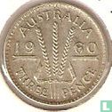 Australië 3 pence 1960 - Afbeelding 1