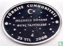 Turquie 25 yeni türk lirasi 2008 (BE) "Zodiac-Libra" - Image 1