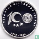 Turkey 40 yeni türk lirasi 2008 (PROOF - coloured) "100th Anniversary of Sporting Club VEFA" - Image 2
