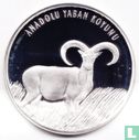 Turkije 20 yeni türk lirasi 2005 (PROOF) "Anatolian Mouflon" - Afbeelding 2