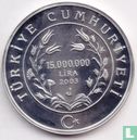 Turquie 15.000.000 lira 2003 (BE - type 2) "Zeugma Mosaic" - Image 1