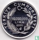 Turquie 10.000.000 lira 2001 (BE) "2002 Winter Olympics in Salt Lake City" - Image 1