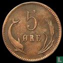 Dänemark 5 Øre 1875 - Bild 2